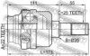 FEBEST 1411-NACTR Joint, drive shaft